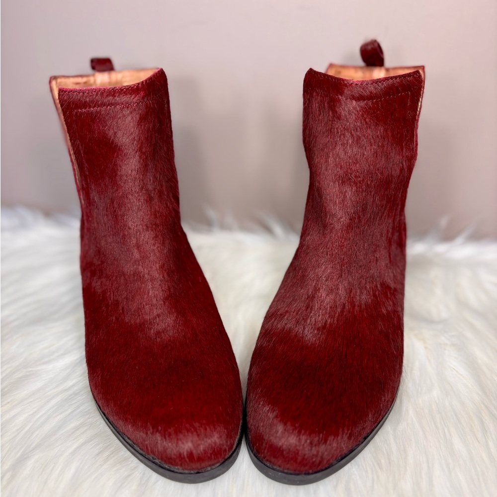 JEFFREY CAMPBELL  Burgundy Boots - Picture 3 of 8